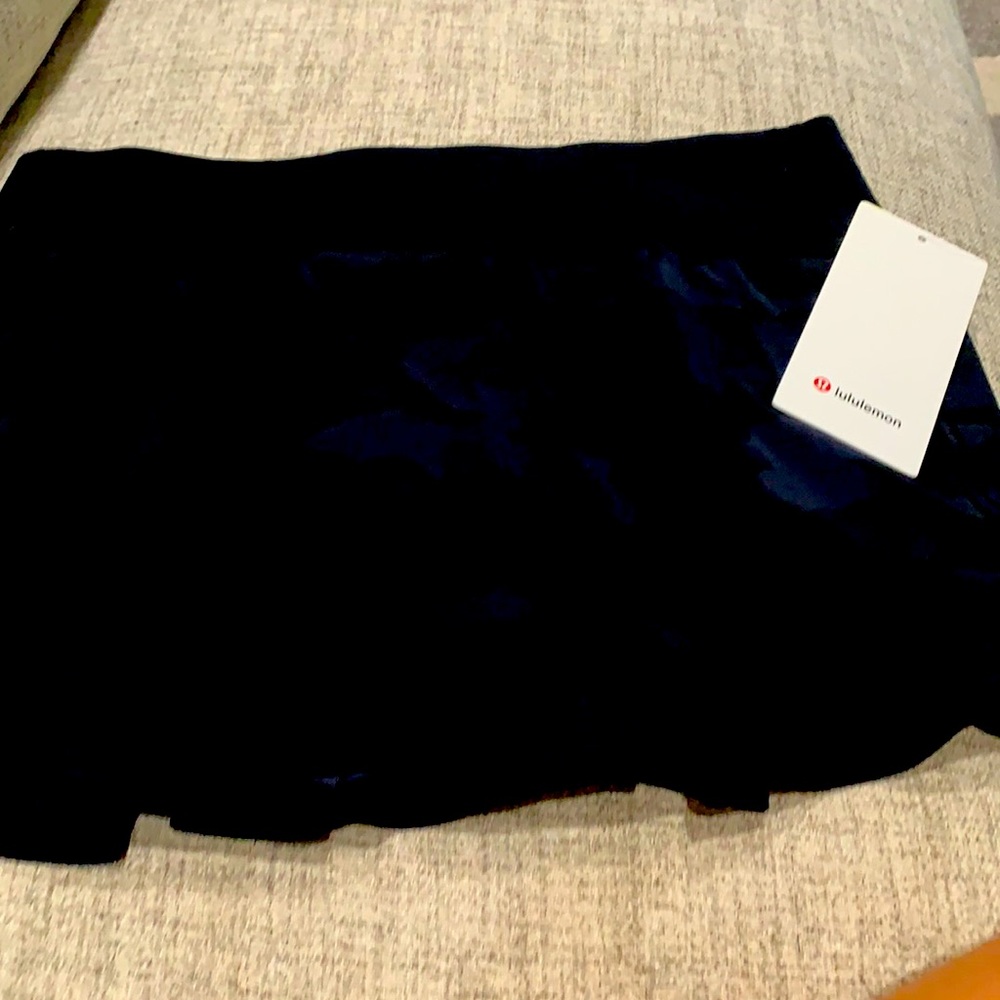 Lululemon skort. Black camouflage.